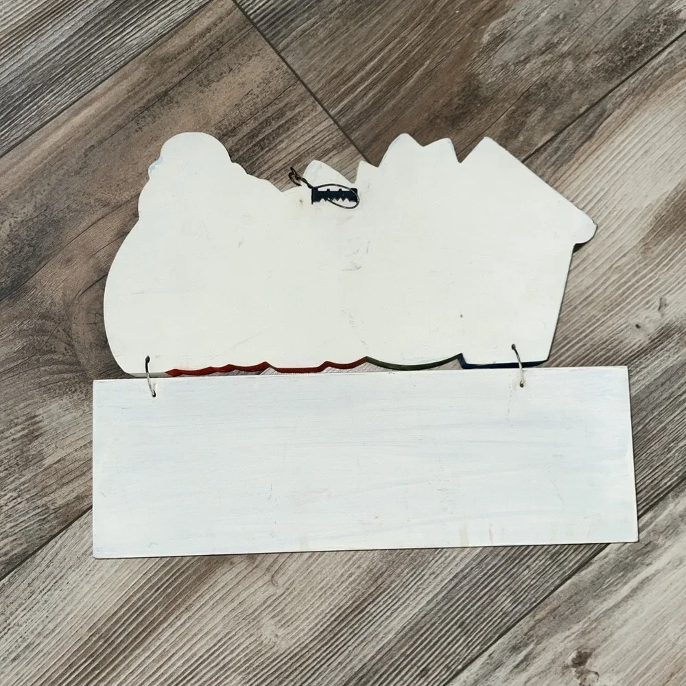 Hand Painted Wood 